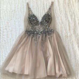 Brand New Beaded Homecoming Dress